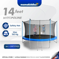 Explosive Models Mamakiddies Trampoline with Safety Net 8FT 10FT 14FT| Heavy Duty Garden Trampoline|