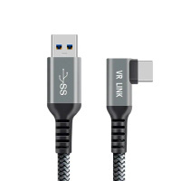 【魔宙】90度VR串流線 USB-A to Type-C Quest Link/Pico4適用 5M
