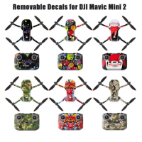 Mavic Mini 2 Drone Decals Stickers Remote Control Protective Film Scratch-proof Removable Skin For DJI Mavic Mini 2 Accessories