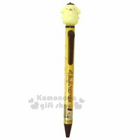 小禮堂 布丁狗 日製搖搖頭造型原子筆《黃.拿鬆餅.滿版》自動筆.黑筆