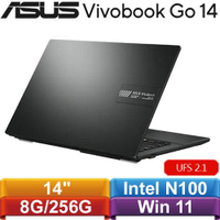 ASUS華碩 VivoBook Go 14 E1404GA-0051KN100 筆電 混成黑原價15900(省4282)