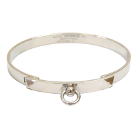 【二手名牌BRAND OFF】HERMES 愛馬仕【再降價】18K白金 Collier de Chien 手環