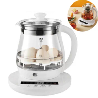 220V Smart Health Pot Home Electric Kettle Multi-function Glass Flower Teapot Temperature Adjust Teapot Kitchen Appliances 1.8L