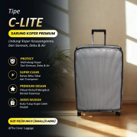 Sarung Koper Full Mika Cocok Untuk Samsonite C-Lite Size 20 Inch (Small/Cabin)