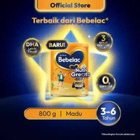 [12 / Ctn] [BARU] Bebelac 3+ (3-6 Tahun) Madu 800 gr Susu Pertumbuhan Bubuk