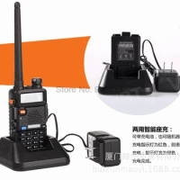 DHL/50pieces Baofeng Walkie Talkie UV-5R Dual Band CB Radio Transceiver New Version 136-174MHz &amp; 400-520MHz A0850A