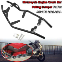 Fit For HONDA ADV350 ADV 350 2022-2024 Motorcycle Accessories Highway Engine Guard Crash Bar Frame Bumper Fairing Protector Bars