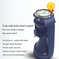 newest classic wristwatch for kid SOS Function Remote Child Watch GPS Tracking Hand-free Gps Kids Watch with Wireless charging