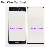 For Vivo Nex Dual Front Outer Glass Lens Repair Touch Screen Outer Glass without Flex cable For VivoNex Dual