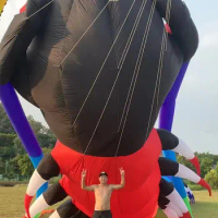 NEW ARRIVAL 35M 45M centipede kite soft inflatable kite pendant line laundry wind sock