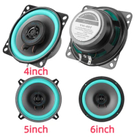 4/5/6 Inch Car HiFi Coaxial Speaker 100W/160W Universal Automotive Audio Music Stereo Subwoofer Full Range Frequency Speakers