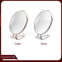 Cermin Lipat 2 Sisi Kaca Gantung Standing Mirror Make Up Meja Rias Kosmetik Dekorasi Estetik OVAL - 