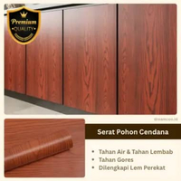 Stiker Kayu PVC Sheet Sticker Pelapis Furniture 1,2M X 10M Wall Sticker Motif Taco Sheet Serat Pohon