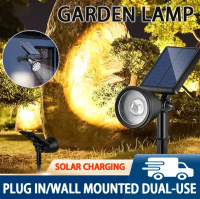 【Local Delivery】18LED Solar Light Outdoor IP65 Waterproof Garden Lawn Lights Spotlight Landscape