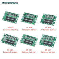 Bảng Bảo Vệ Pin Li-ion Lithium, 3S / 4S, 40A / 60A, 18650, BMS, Cho Động Cơ Khoan