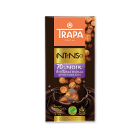 即期品【西班牙Trapa】整顆榛果70%黑巧克力175g(效期：2024/11/26)