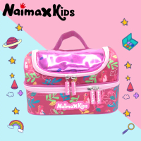 Tas Bekal Naimax Kids | Lunch Box Naimax Kids Dino Pink Makanan