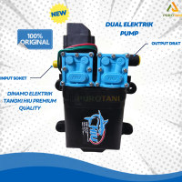 HIU Dinamo Sprayer Pompa Air DC 12V Volt Mesin Cuci Motor AC Double Pump Presisi 138 PSI Aliran 10-1