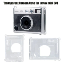 Transparent Camera Case for Instax mini EVO Crystal PVC Protective Cover Pouch Bag for Instax mini EVO Cameras Accessories