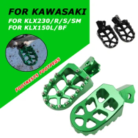 For Kawasaki KLX150L KLX150BF KLX 230 150 L KLX230 KLX230R KLX230S KLX230SM Accessories Footrest Foo