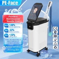 PE Face Massager Magnetic RF Skin Tightening Facial Beauty Microcurrent Lift 2024 Machine Salon Use Peface Muscle Stimulate