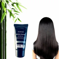 New Eco Friendly Bamboo Charcoal Black Hair Scratch Dandruff Remove Wash Clean Care Shampoo Grain Mud Gel