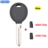 Ecusells Smart Remote Key ID4D64 Chip Transponder Key for Chrysler Town &amp; Country for Dodge Caravan Dakota Neon for Jeep Liberty