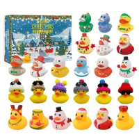 24Pcs Advent Calendar Christmas Advent Calendar For Kids Ducks Advent Calendar Christmas Toys Gifts For Kids Adults Front Calend