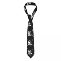 Beethoven Fighter Necktie Men Women Skinny Polyester 8 cm Classic Music Symphony Neck Tie for Men Suits Accessories Cravat Party