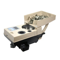 Electronic Automatic Coin Counter 110V/220V YT-518/CS-200 English version Coin Counting machine 1-9999 Preset range Coin Sorter