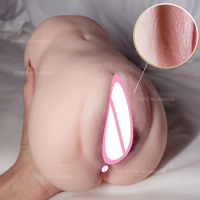 New Sex Realistic Vagina Pussy Man Masturbator Deep Vagina Pussy Anal Ass 3D Male Masturbation Cup Adult Sex Toys Sexy Products