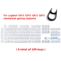 Replacement GL Tactile Switch keycaps USA layout White G915 109 key caps For Logitech G913 g915 g813 g815 Mechanical Gaming Keyb