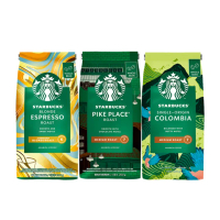 【STARBUCKS 星巴克】咖啡豆200g x4包(口味任選)