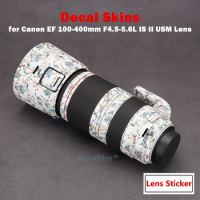 EF100-400 II Lens Sticker Premium Decal Skin for Canon EF 100-400mm f/4.5-5.6L IS II USM Lens Anti-scratch Cover Film Wrap