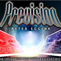 Prevision (Gimmick And Online Instructions) By Peter Eggink - Trick,Close up Magic Props,illusions,Fun