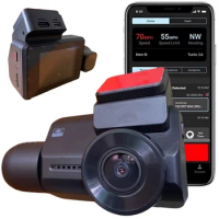 3 Channel Dash Cam Front and Rear cabin lens with wifi GPS supercapacitor Super Night Vision Drive Recorder 4K dashcam