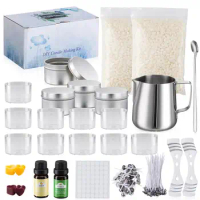 Candle Making Kit DIY Soy Candles Making Kit Candle Making Pot Pleasant Scents For Home Decorations DIY Candle Supplies