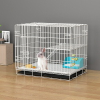 兔籠 寵物籠 兔子籠子家用室內養兔專用大號荷蘭豬豚鼠籠自動清糞寵物兔窩兔籠【HH12753】