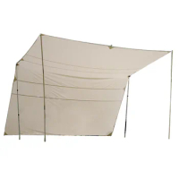 Vidalido outdoor camping canopy awning vintage cotton sun protection yurt hotel windshield curtain