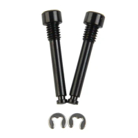 1 Pcs Bicycle Disc Brake Titanium Alloy Bolts Threaded Pin Inserts Screw Brake Lining Latch For-SR AM Bicycle Accessories