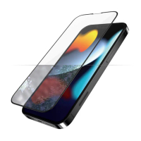 【PanzerGlass】iPhone 13 mini 2.5D滿版耐衝擊抗菌高透鋼化玻璃保護貼-黑