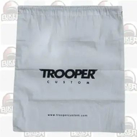 Trooper Custom Accessories Helm Retro Vintage Classic Leather Cakil Fullface Halfface Helmet Cover H