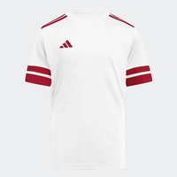 adidas Kids Football Jerseys Squa25 Jsy Y Baju Kids [JJ0059] 128 White