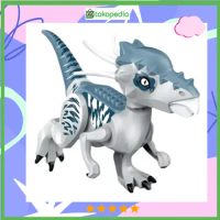 Mainan Dino DIY Dinosaurus Jurassic Stygimoloch Abu Besar Bongkar Pasang