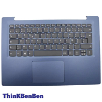 FR French Blue Keyboard Upper Case Palmrest Shell Cover For Lenovo Ideapad S130 14 130s 14 14IGM 120s 14 14IAP 5CB0R61419
