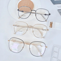 แว่นสายตาสั้นเลนส์บลู ทรงเหลี่ยมกรอบโลหะ ป้องกันคอมพิวเตอร์และป้องกันรังสีสีฟ้า 76153-2 คําแนะนําการ