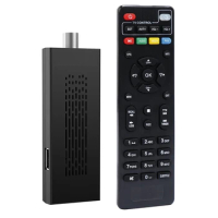 Digital Converter Box,Newest DVB-T2 H.265 TV Tuner Behind TV,TV Recording&Playback,TV Tuner+1080P/AV