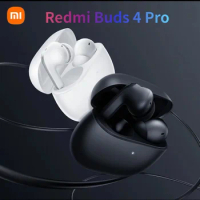 New Xiaomi Redmi Buds 4 Pro TWS Active Noise Cancelling Earphone Bluetooth Redmi Airdots 4 Pro Headphone 36 Hours Battery Life