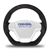 [細活方向盤] 全麂皮款 SIENNA 3代 TOYOTA 豐田 變形蟲方向盤