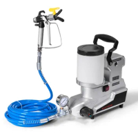 High Power Home Painting Multifunctional 1600W Airless Paint Sprayer Machine 2L Small Portable Electric Spray Gun